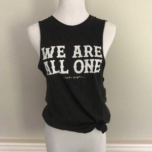 Spiritual Gangster WE ARE ALL ONE Rocker tank
